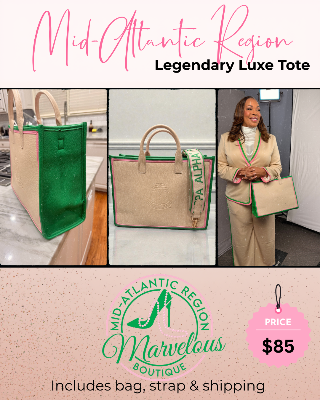 2026 MARC Legendary Tote | AKA Mid-Atlantic Region